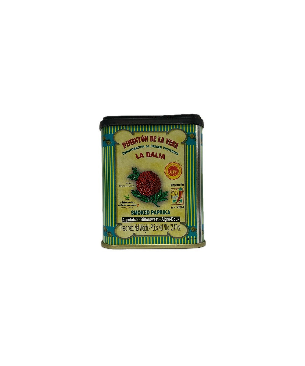 PIMENTÓN DE LA VERA LA DALIA AGRIDULCE LATA 70g
