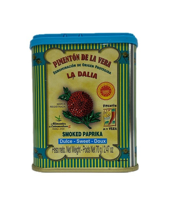 PIMENTÓN DE LA VERA LA DALIA DULCE LATA 70g
