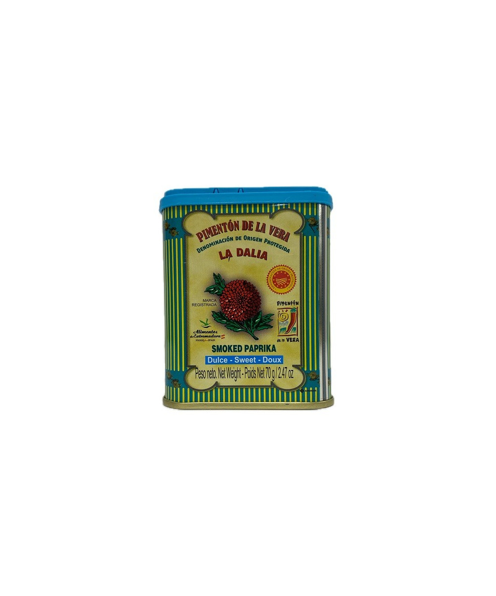 PIMENTÓN DE LA VERA LA DALIA DULCE LATA 70g