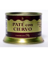 PATÉ CON CIERVO LATA 150g. LA REAL CAROLINA