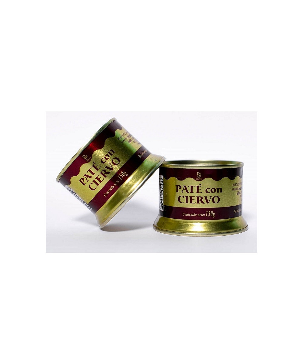PATÉ CON CIERVO LATA 150g. LA REAL CAROLINA