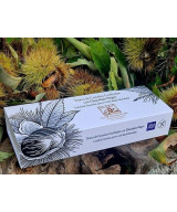 TROZOS DE CASTAÑAS CONFITADAS CON CHOCOLATE NEGRO 150 gr
