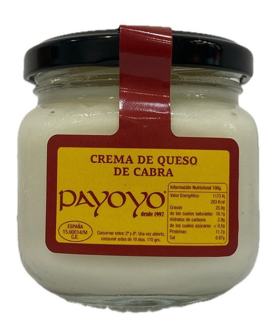 CREMA DE QUESO DE CABRA PAYOYO 170gr