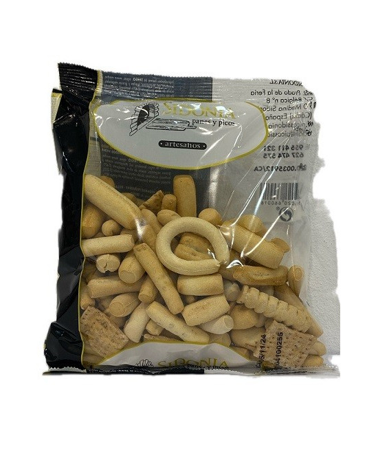 PACK PICOS GOURMET SURTIDOS 200 gr. APROX FABRICA DE PANES Y PICOS MED