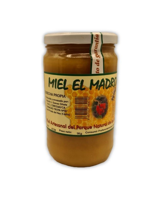MIEL EL MADROÑO MIL FLORES 500g SIERRA DE GRAZALEMA