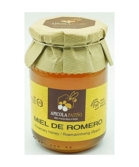 MIEL ROMERO TARRO 500 gr APICOLA PATIÑO CÁDIZ