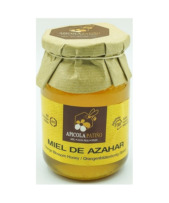 MIEL DE AZAHAR TARRO 500 gr. APICOLA PATIÑO CONIL