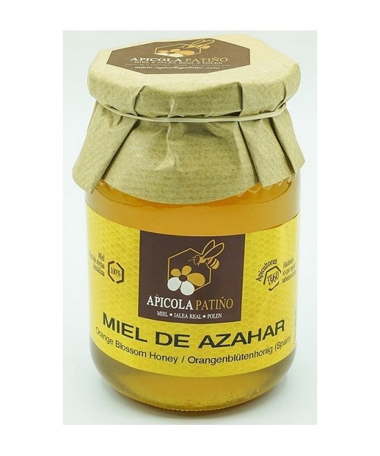 MIEL DE AZAHAR TARRO 500 gr. APICOLA PATIÑO CONIL