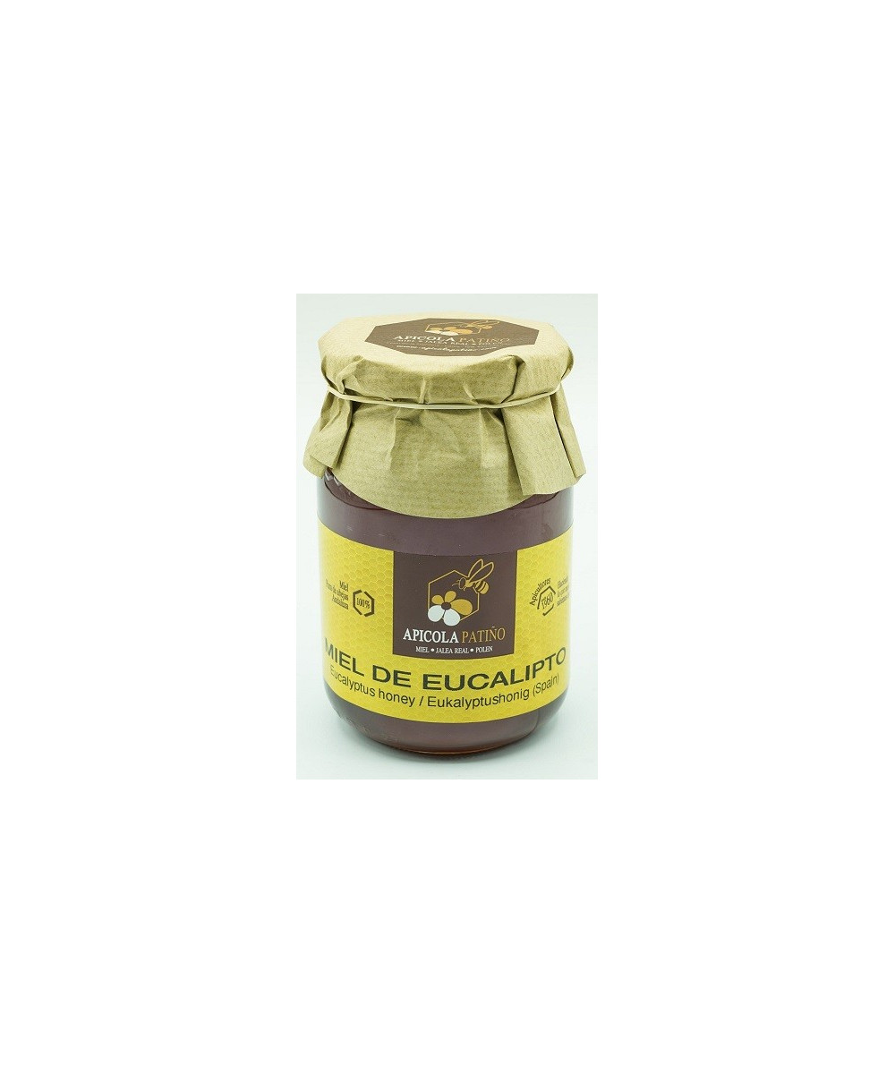 MIEL DE EUCALIPTO TARRO 500 gr. APICOLA PATIÑO CONIL CÁDIZ