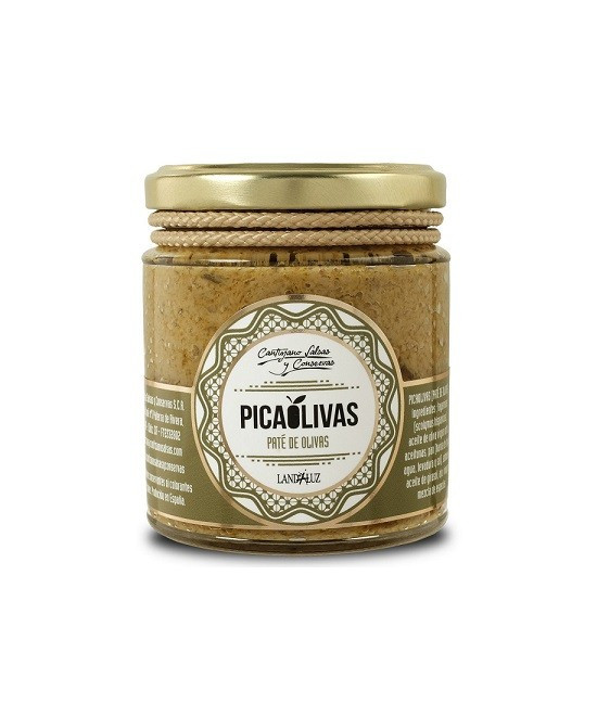 PICAOLIVAS PATÉ DE OLIVAS SALSAS CANTIZANO