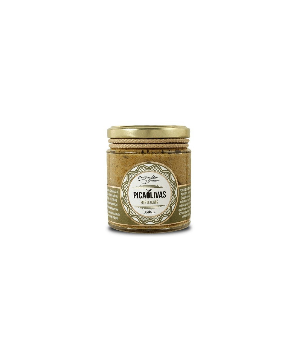 PICAOLIVAS PATÉ DE OLIVAS SALSAS CANTIZANO