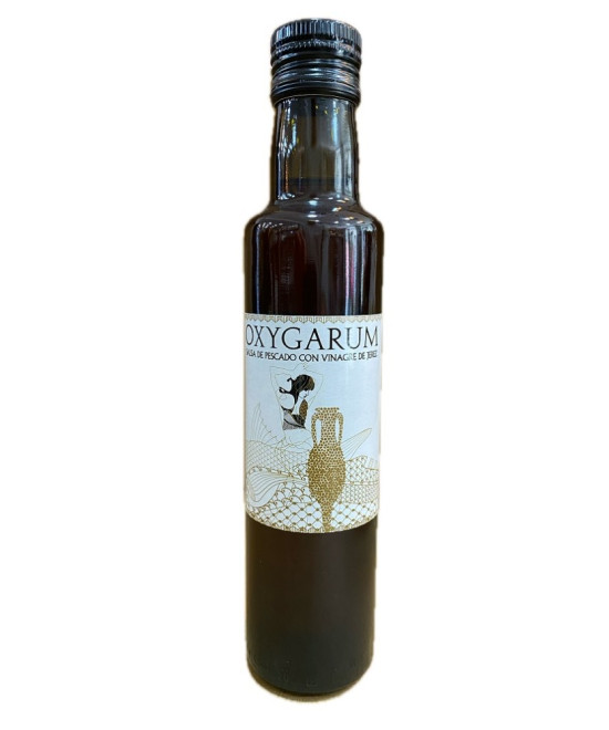 OXYGARUM SALSA DE PESCADO CON VINAGRE DE JEREZ. EL MAJUELO