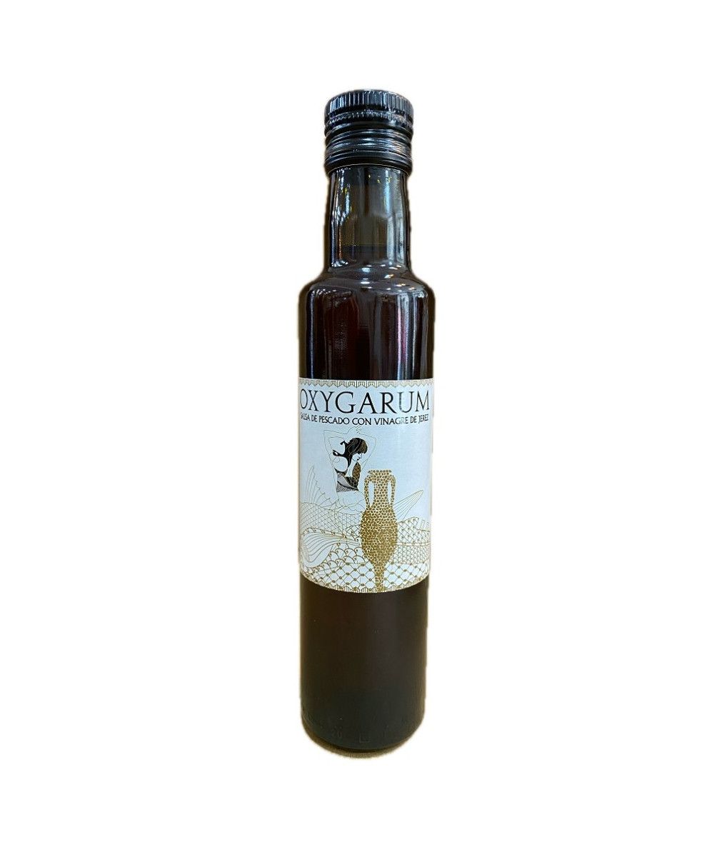 OXYGARUM SALSA DE PESCADO CON VINAGRE DE JEREZ. EL MAJUELO