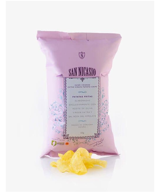 PATATAS FRITAS SAN NICASIO CON SAL 150GR