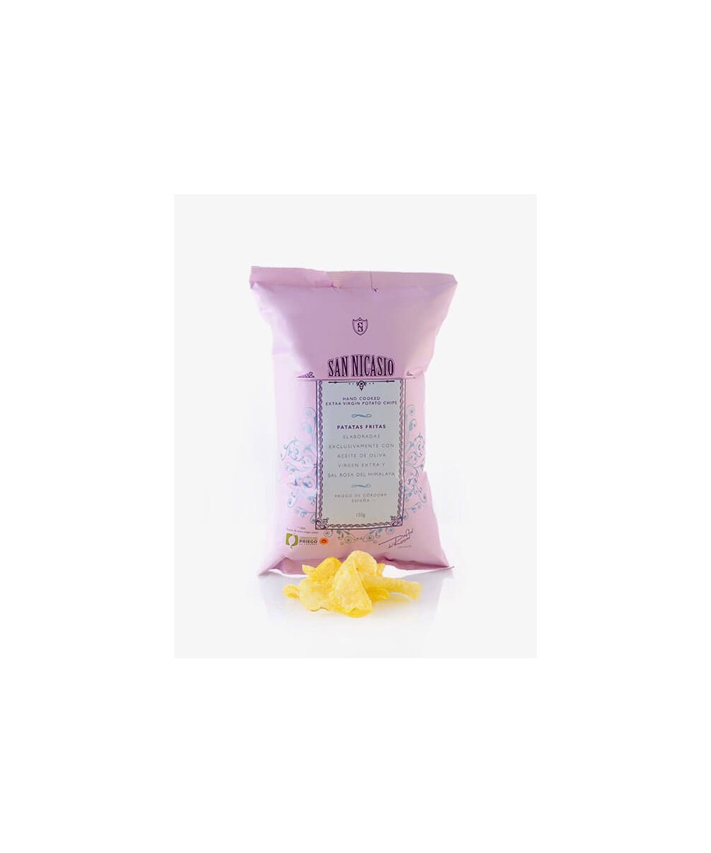 PATATAS FRITAS SAN NICASIO CON SAL 150GR