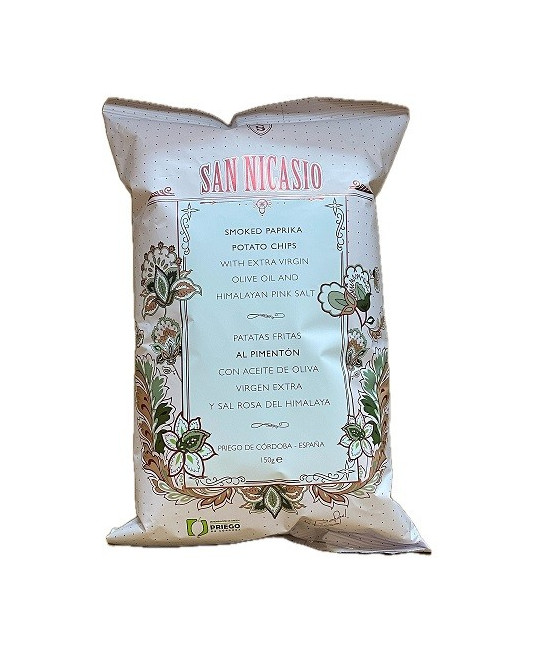 PATATAS FRITAS SAN NICASIO AL PIMENTÓN 150 gr. PRIEGO DE CÓRDOBA