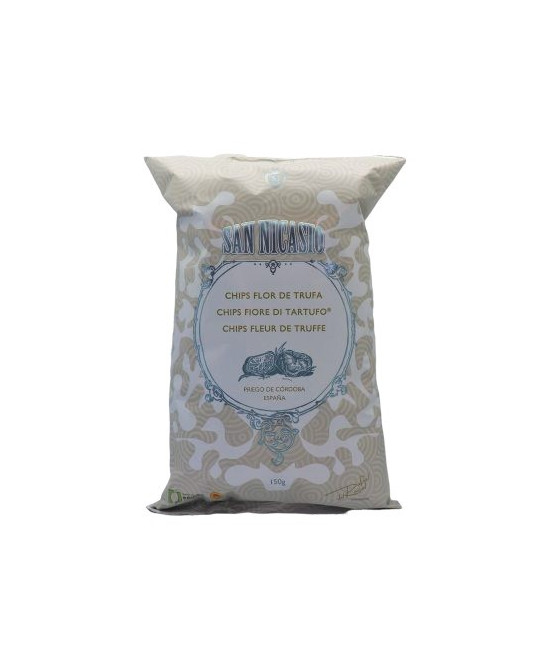 PATATAS FRITAS SAN NICASIO CON AROMA DE TRUFA 150gr. PRIEGO DE CÓRDOBA
