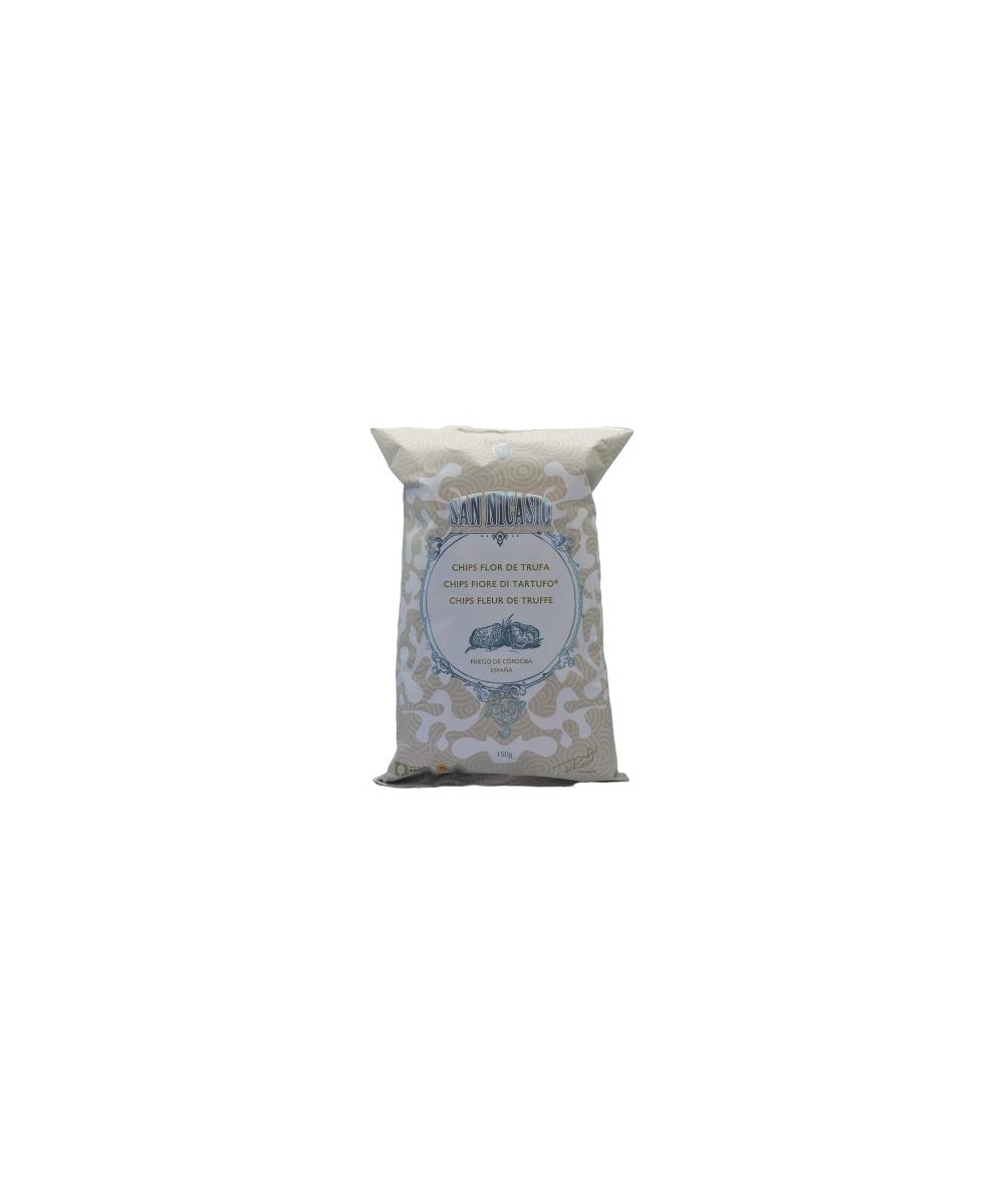 PATATAS FRITAS SAN NICASIO CON AROMA DE TRUFA 150gr. PRIEGO DE CÓRDOBA