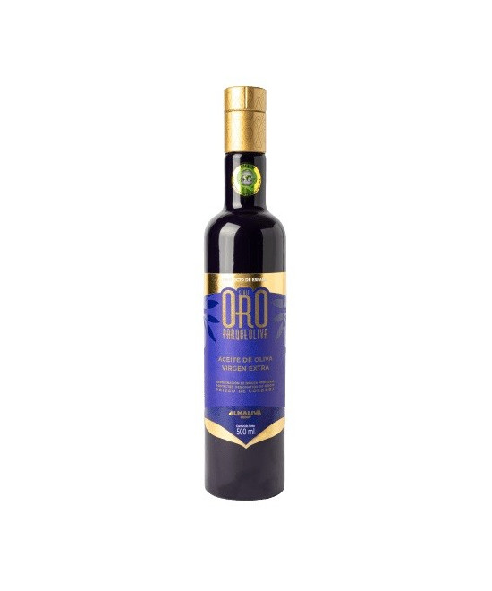 ACEITE DE OLIVA VIRGEN EXTRA 500ML SERIE ORO PARQUEOLIVA DOP PRIEGO DE CÓRDOBA