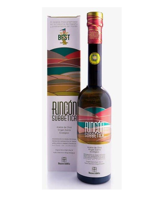 ACEITE DE OLIVA VIRGEN EXTRA 500ML RINCÓN DE LA SUBBÉTICA ECOLÓGICO DOP PRIEGO DE CÓRDOBA