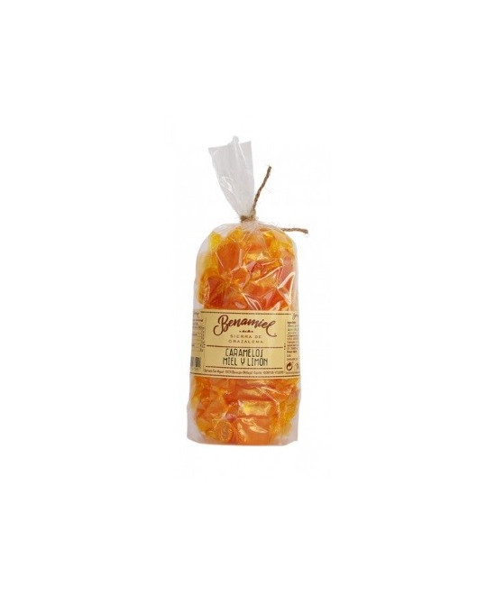 CARAMELOS MIEL Y LIMÓN BOLSA 130g. BENAMIEL SIERRA DE GRAZALEMA