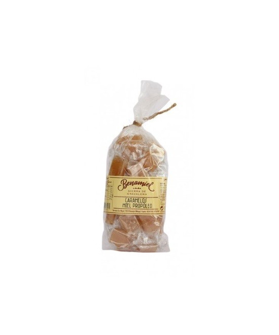 CARAMELOS DE MIEL Y PROPÓLEOS BOLSA 130g. BENAMIEL SIERRA DE GRAZALEMA