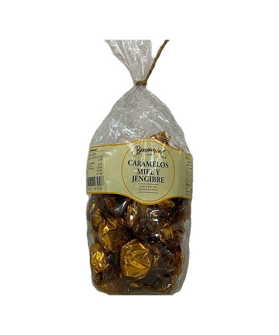 CARAMELOS MIEL Y JENGIBRE 125g BENAMIEL SIERRA DE GRAZALEMA