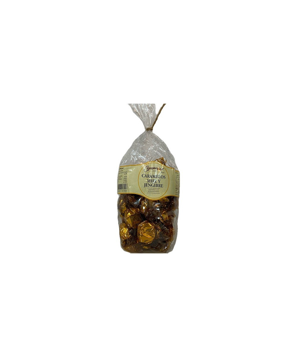 CARAMELOS MIEL Y JENGIBRE 125g BENAMIEL SIERRA DE GRAZALEMA