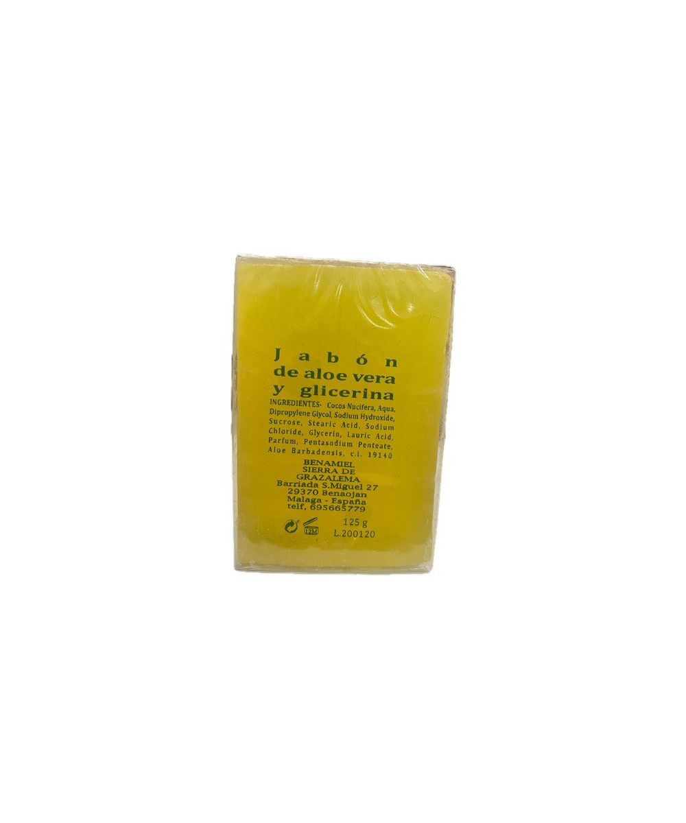 JABÓN DE ALOE VERA Y GLICERINA 125g BENAMIEL SIERRA DE GRAZALEMA