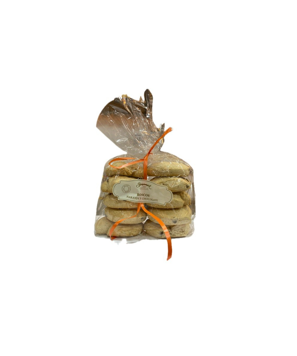 ROSCOS DE NARANJA Y CHOCOLATE 350gr BENAMIEL SIERRA DE GRAZALEMA