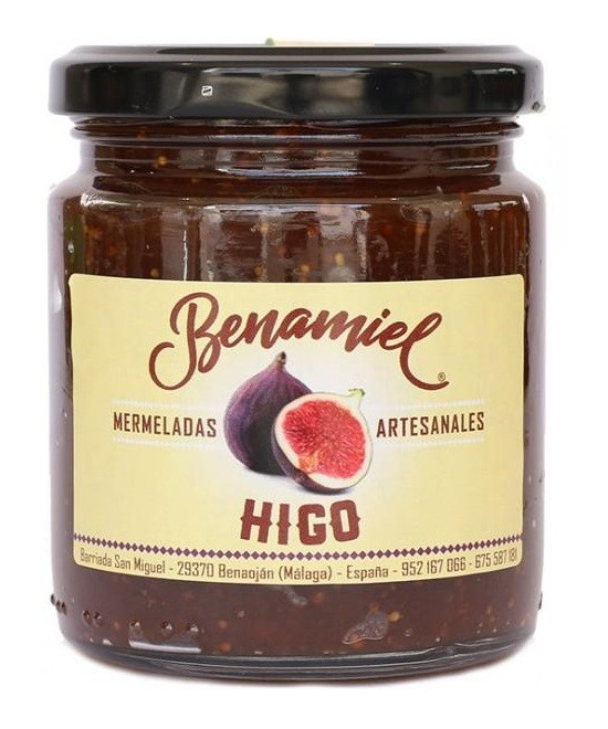 MERMELADA DE HIGO TARRO 280g. BENAMIEL SIERRA DE GRAZALEMA
