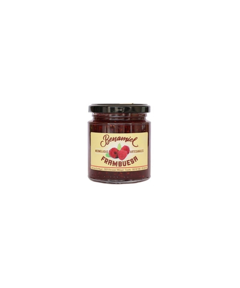 MERMELADA DE FRAMBUESA TARRO 280g. BENAMIEL SIERRA DE GRAZALEMA