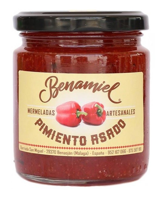 CREMA DE PIMIENTOS TARRO 280g. BENAMIEL SIERRA DE GRAZALEMA
