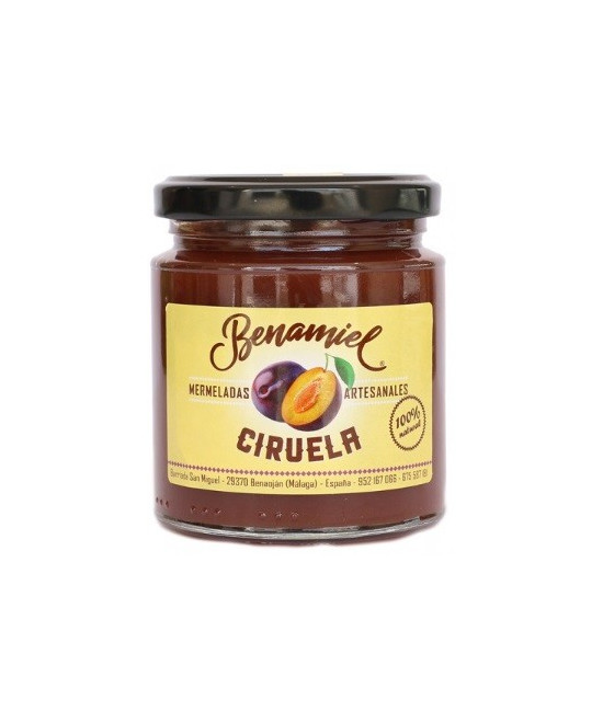 MERMELADA DE CIRUELA TARRO 280g. BENAMIEL SIERRA DE GRAZALEMA