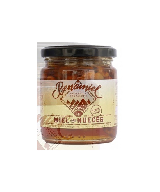 MIEL CON NUECES TARRO 280g. BENAMIEL SIERRA DE GRAZALEMA