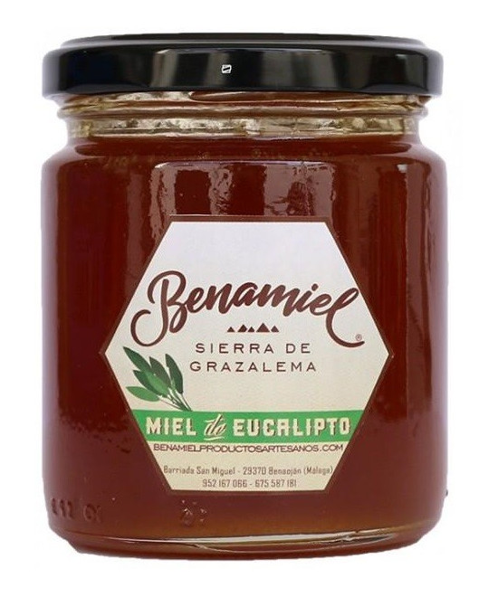 TARRO MIEL DE EUCALIPTO 480g. BENAMIEL SIERRA DE GRAZALEMA