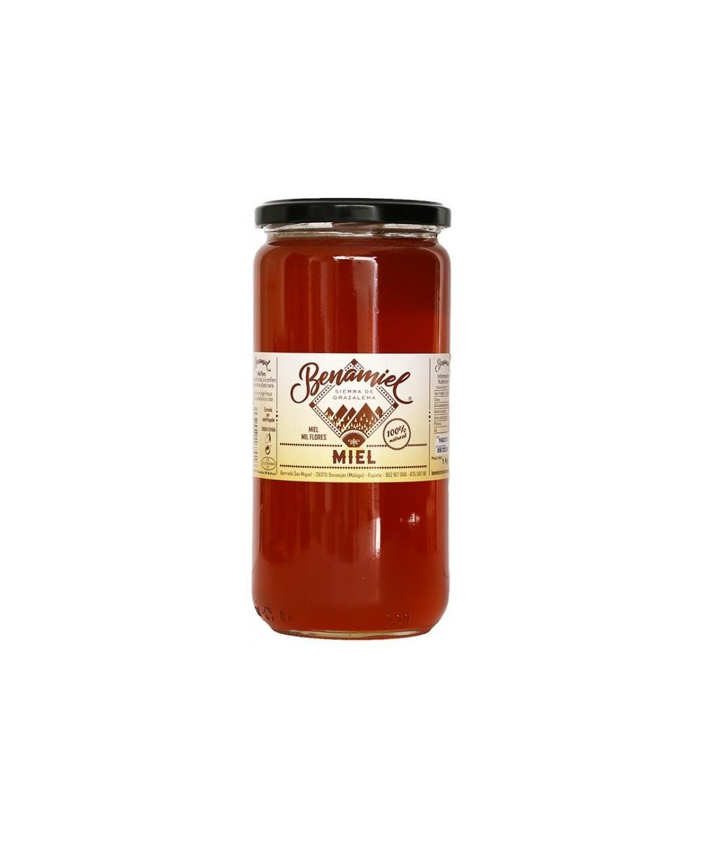 TARRO MIEL MIL FLORES 960g. BENAMIEL SIERRA DE GRAZALEMA