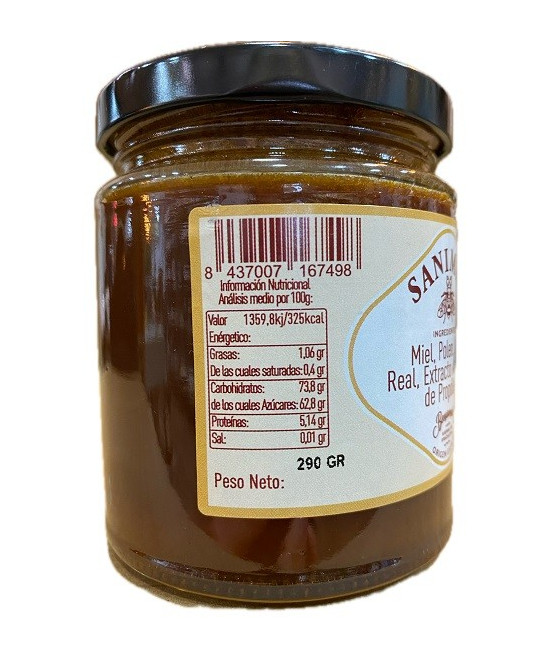 SANIMIEL 290G MIEL, POLEN, JALEA REAL Y PROPÓLEOS BENAMIEL – AIRES DE CÁDIZ