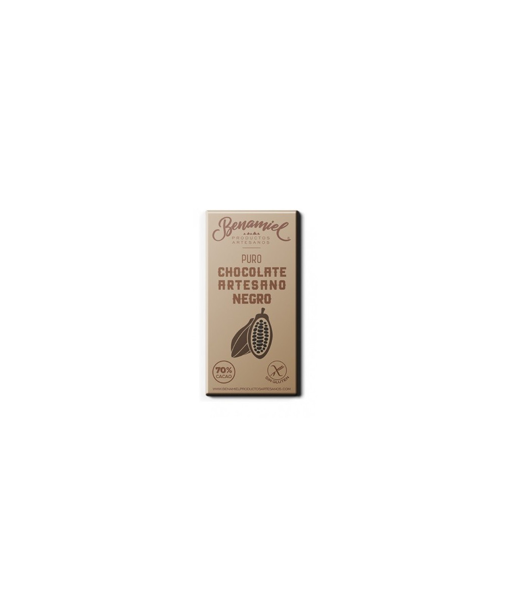 CHOCOLATE ARTESANO NEGRO 115g. BENAMIEL SIERRA DE GRAZALEMA