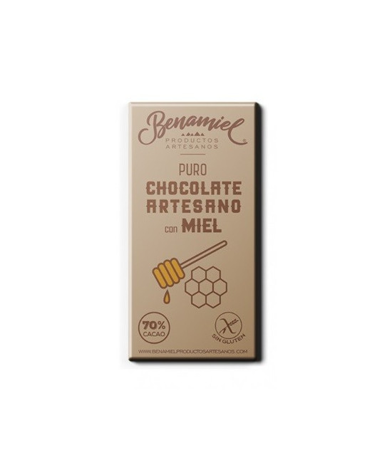 CHOCOLATE ARTESANO CON MIEL 115g. BENAMIEL SIERRA DE GRAZALEMA