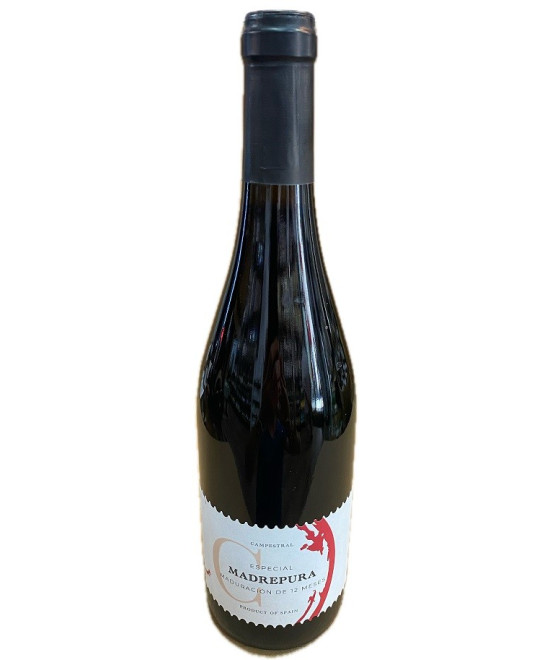 VINO TINTO ESPECIAL MADREPURA 75CL BODEGAS CAMPESTRAL 12 MESES