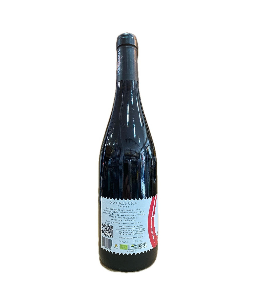 VINO TINTO ESPECIAL MADREPURA 75CL BODEGAS CAMPESTRAL 12 MESES