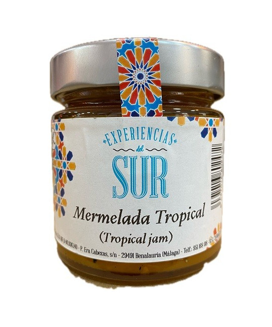 MERMELADA TROPICAL TARRO 275 gr. EXPERIENCIAS DEL SUR