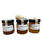ESTUCHE DEGUSTACIÓN 3 MIELES DE 50 g. EXPERIENCIAS DEL SUR