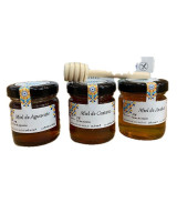 ESTUCHE DEGUSTACIÓN 3 MIELES DE 50 g. EXPERIENCIAS DEL SUR