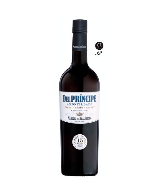DEL PRÍNCIPE AMONTILLADO 75 cl. SHERRY MARQUÉS REAL TESORO