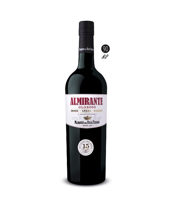 ALMIRANTE OLOROSO 75 cl SHERRY MARQUÉS DEL REAL TESORO