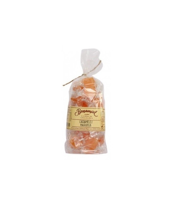 CARAMELOS DE NARANJA BOLSA 130g. BENAMIEL SIERRA DE GRAZALEMA