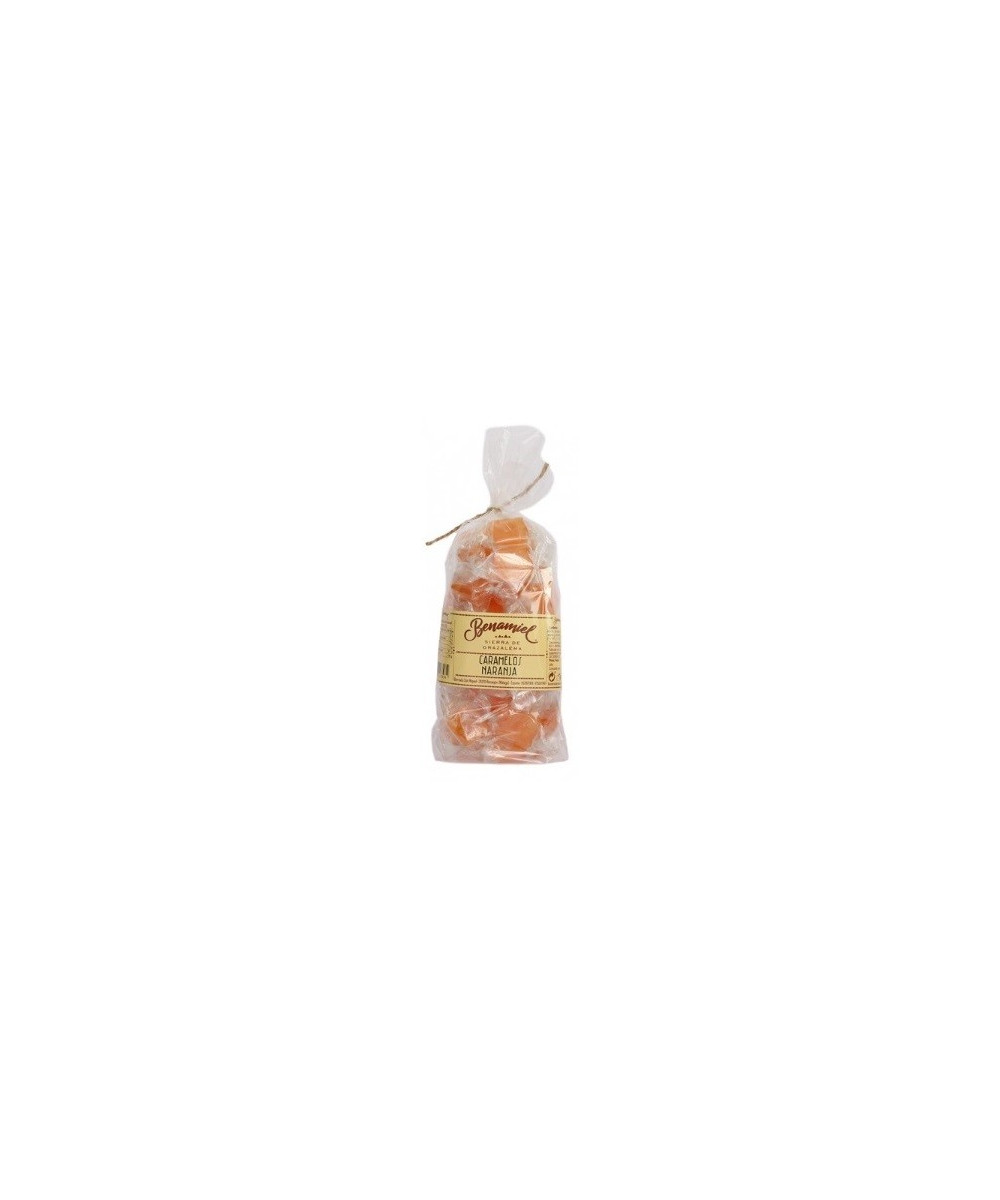 CARAMELOS DE NARANJA BOLSA 130g. BENAMIEL SIERRA DE GRAZALEMA