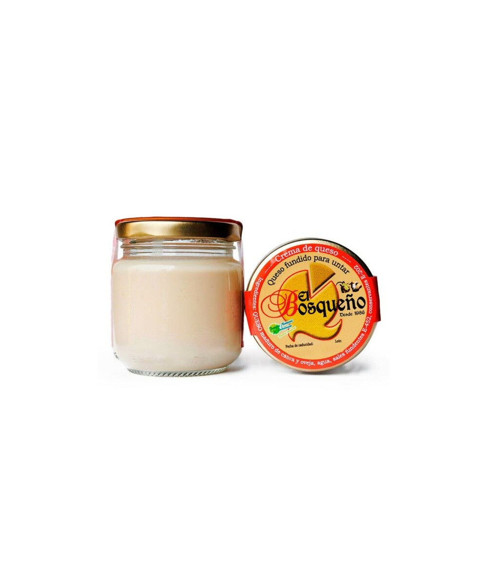 CREMA DE QUESO PARA UNTAR TARRO 130 gr. EL BOSQUEÑO